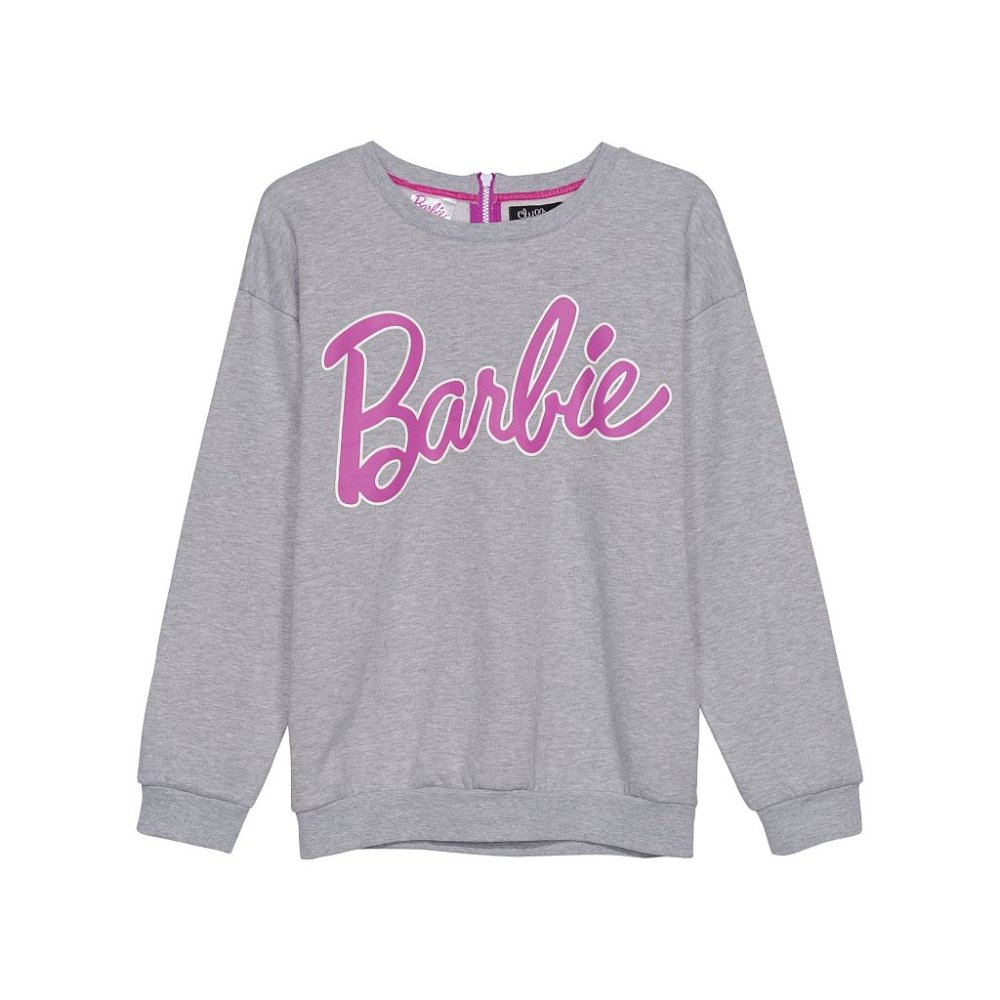 Barbie-Cropp bluza szara Barbie cena 99,99